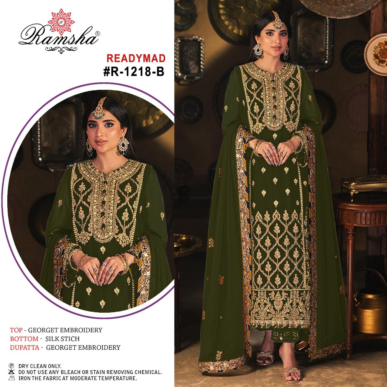 Ramsha R 1218 Nx Pakistani Readymade Suits Wholesale Market In Surat